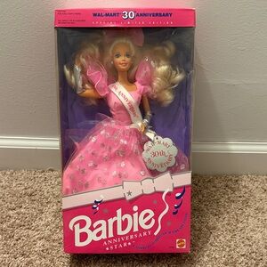 Barbie Anniversary Star Walmart 30th Anniversary